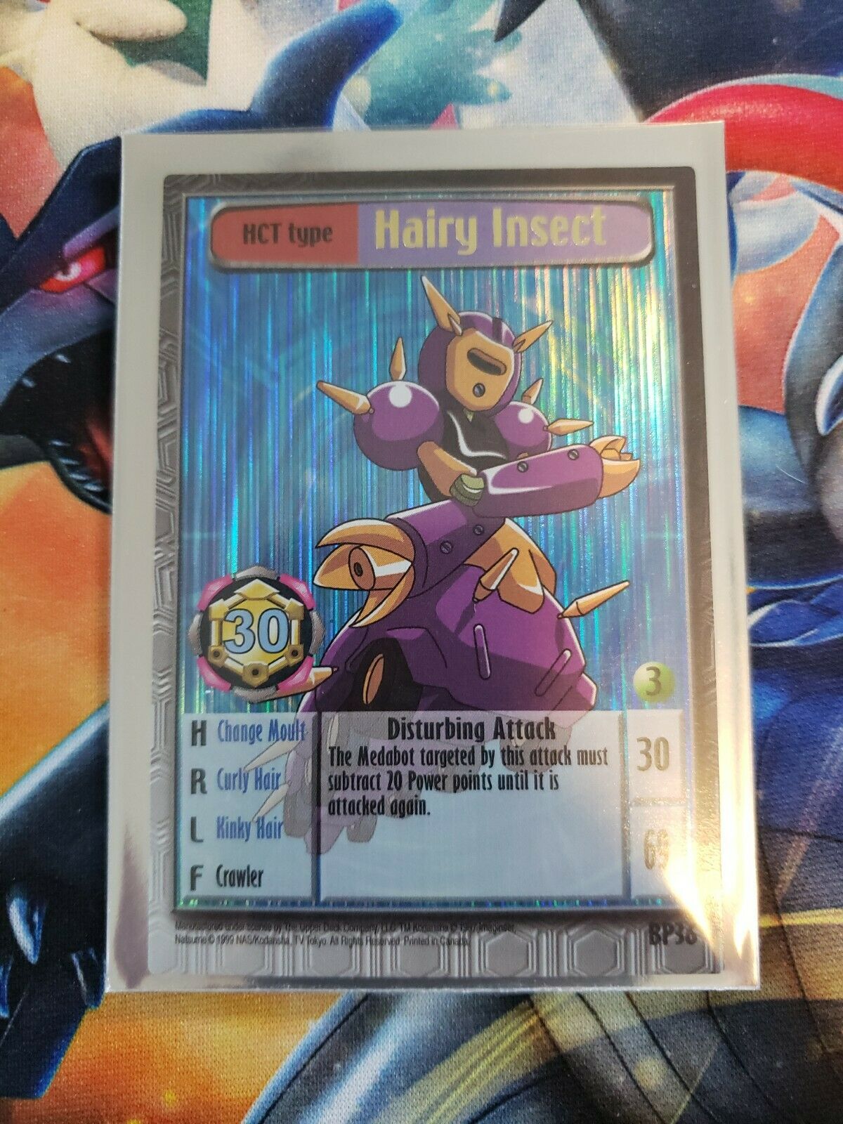 Hairy Insect - Holo Rare - BP36